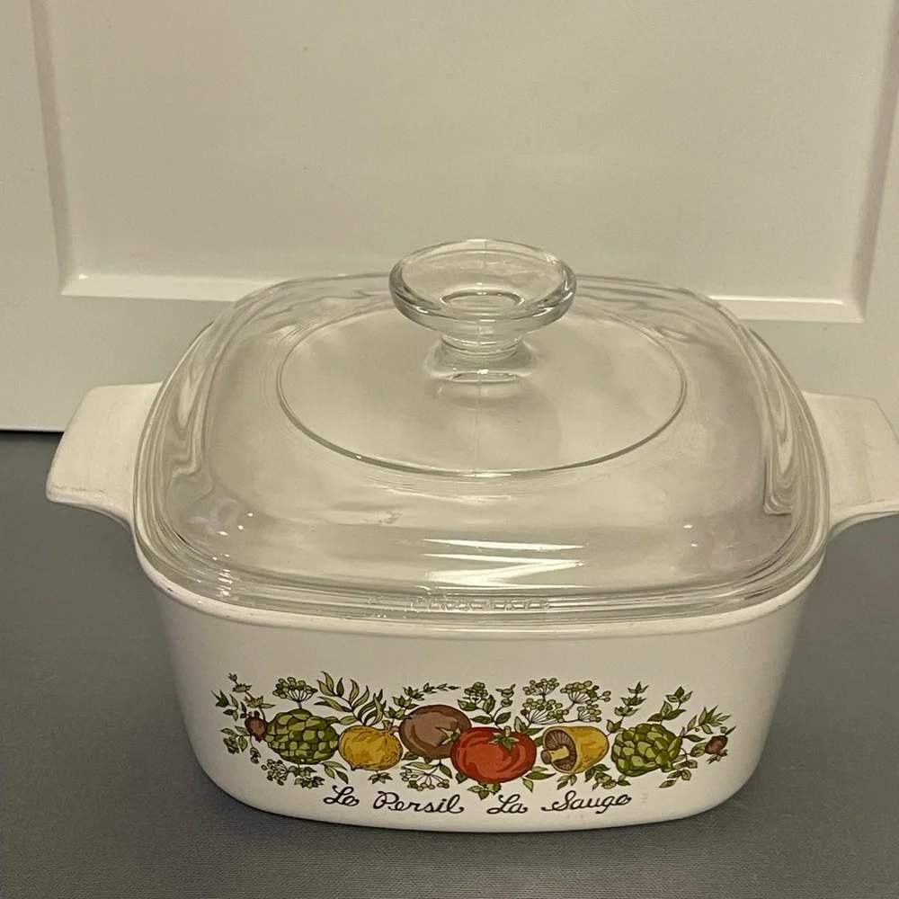 Corningware stylish white